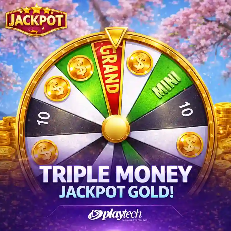 Triple Money Jackpot Gold Slot
